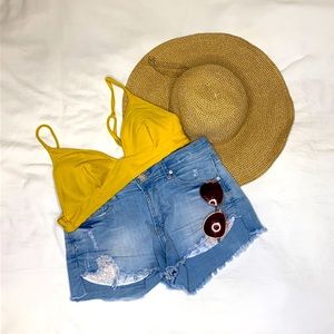 Old Navy Ribbed Bikini Top